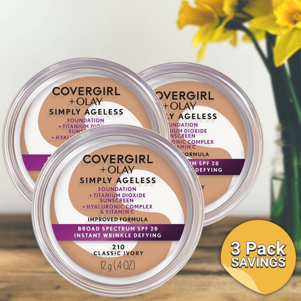 CoverGirl Olay Simply Ageless Instant Wrinkle-Defying Foundation with SPF